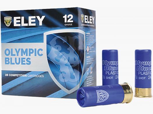 Eley Hawk Olympic Blues Trap 12/70 28 gr Schrotpatronen