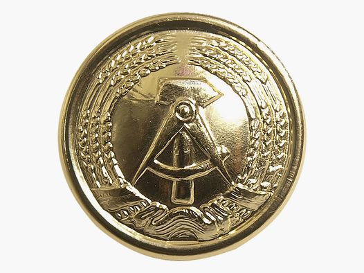 NVA NVA Knopf General 20mm m. Emblem