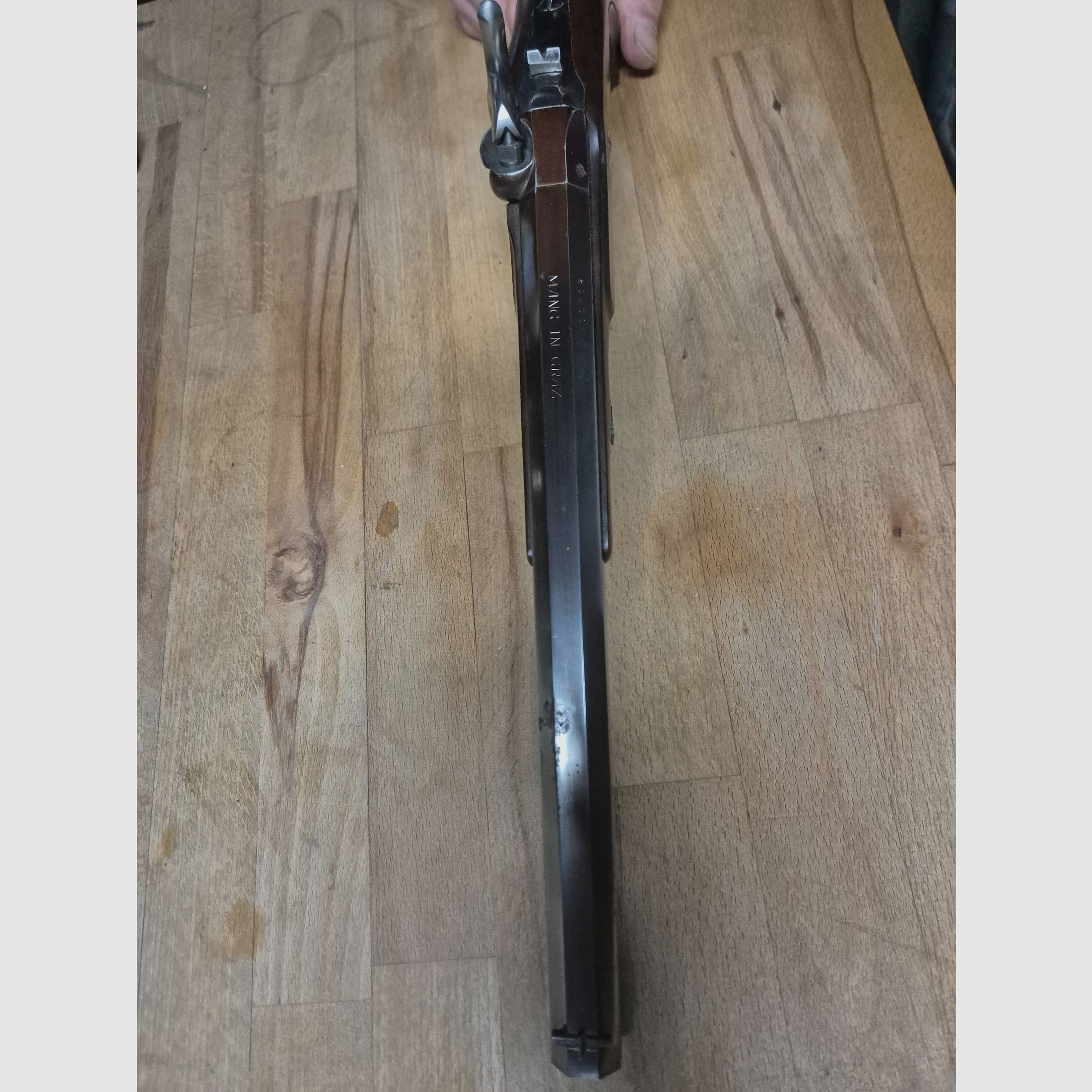 Percussion target pistol "Mang in Graz, image 3 of 4