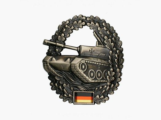 Bundeswehr Original Bundeswehr Original Abzeichen BW Barett Panzertruppe