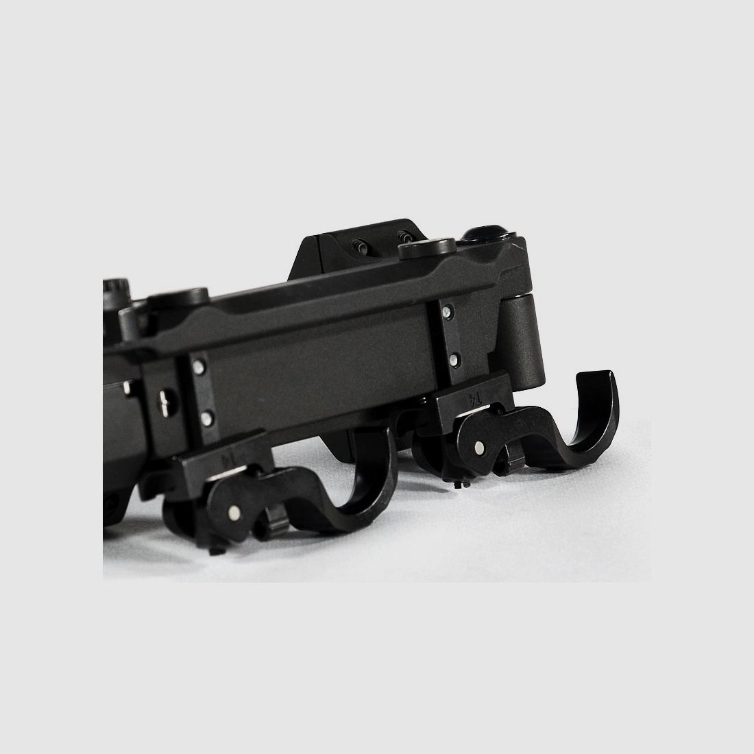 ERATAC block mount with adjustable forward tilt, quick release lever ø 34 mm + 20 mm height (0-20 mrad forward tilt), 351 g