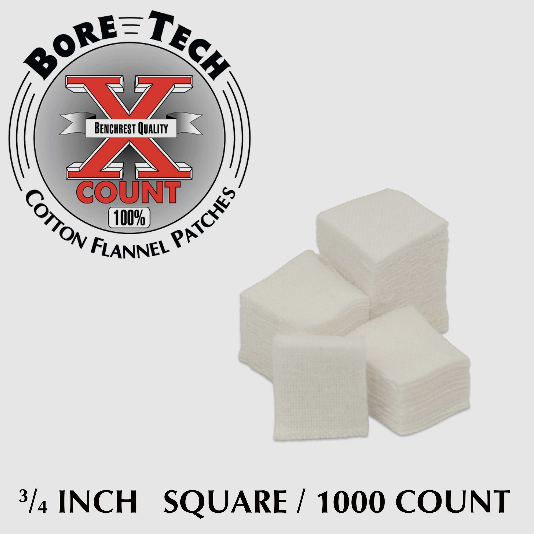 Bore Tech X-Count Patches – Baumwoll-Reinigungspatches nach Kaliber, Bild 2 von 8