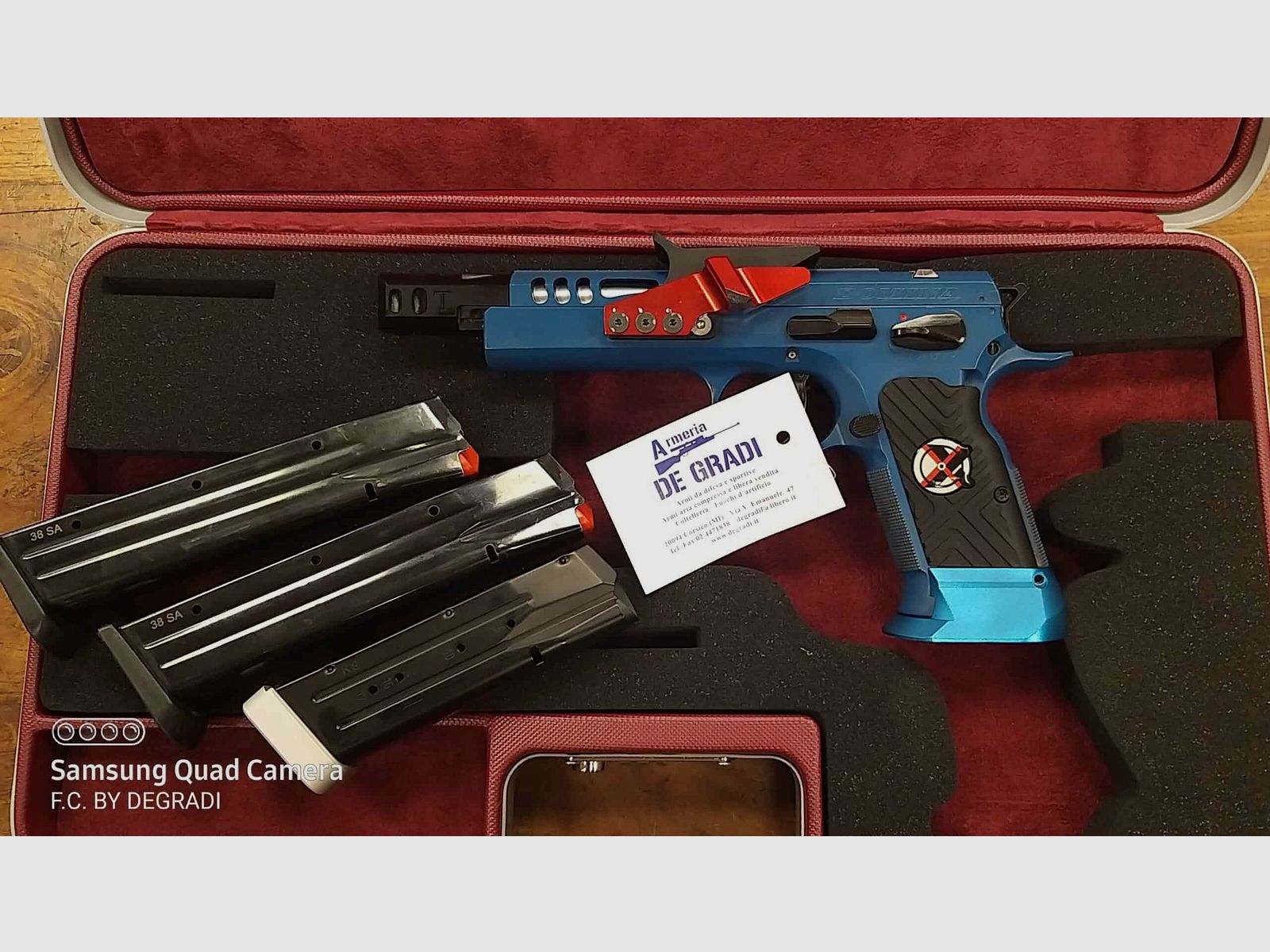 TANFOGLIO DOMINA TEAM Calibre 9×21, image 1 sur 6