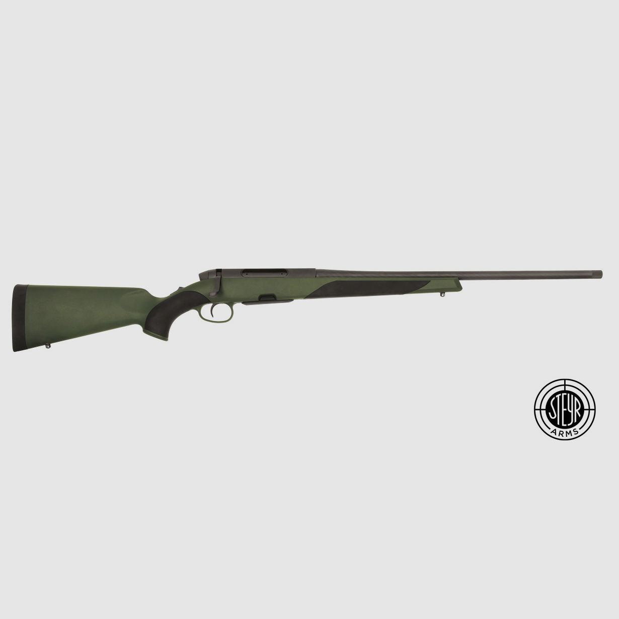 Steyr Mannlicher SM 12 SX half stock with thread - repeating rifle