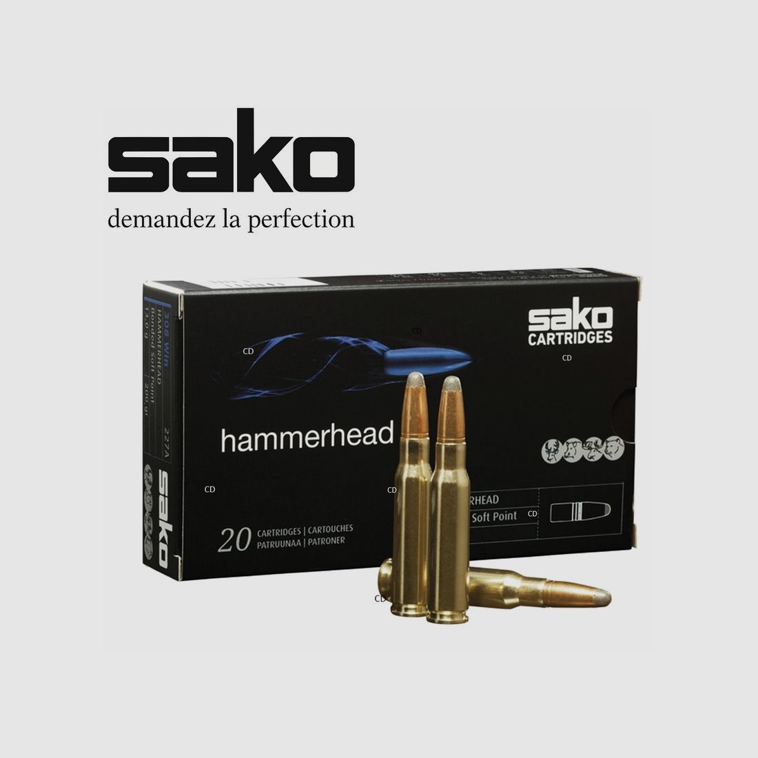 SAKO PATRONEN Kal. 270 Win GR 156