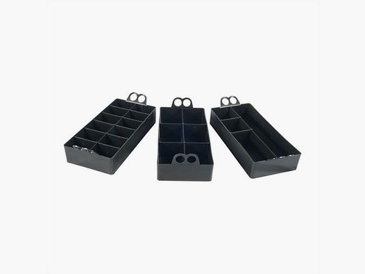 MTM Case-Gard Organizador para caja de munición, polímero (negro)