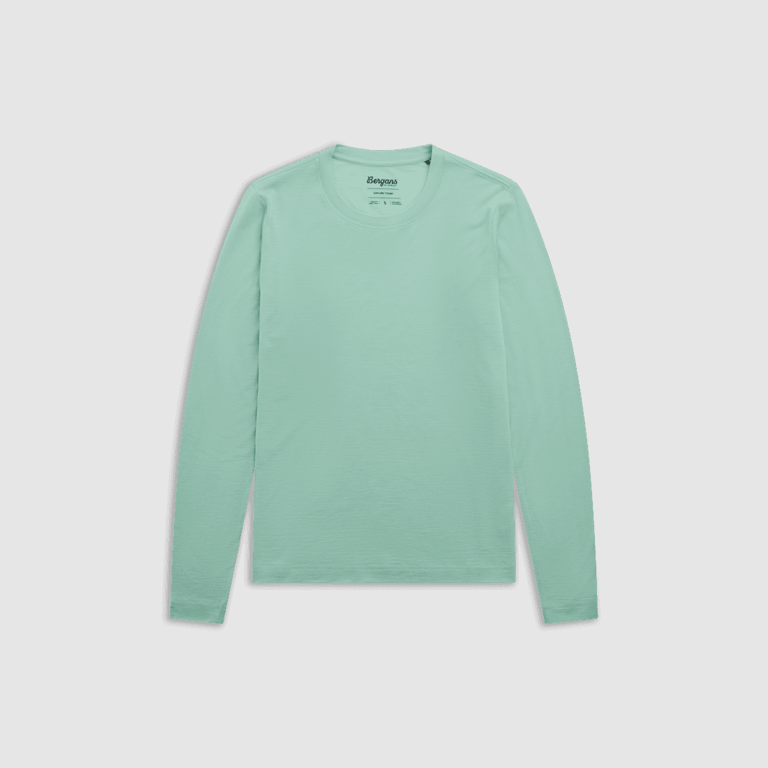 Bergans Merino Long Sleeve Women Mint Crush XS
