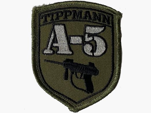 Paintball / Airsoft Klettpatch gestickt (Tippmann A-5)