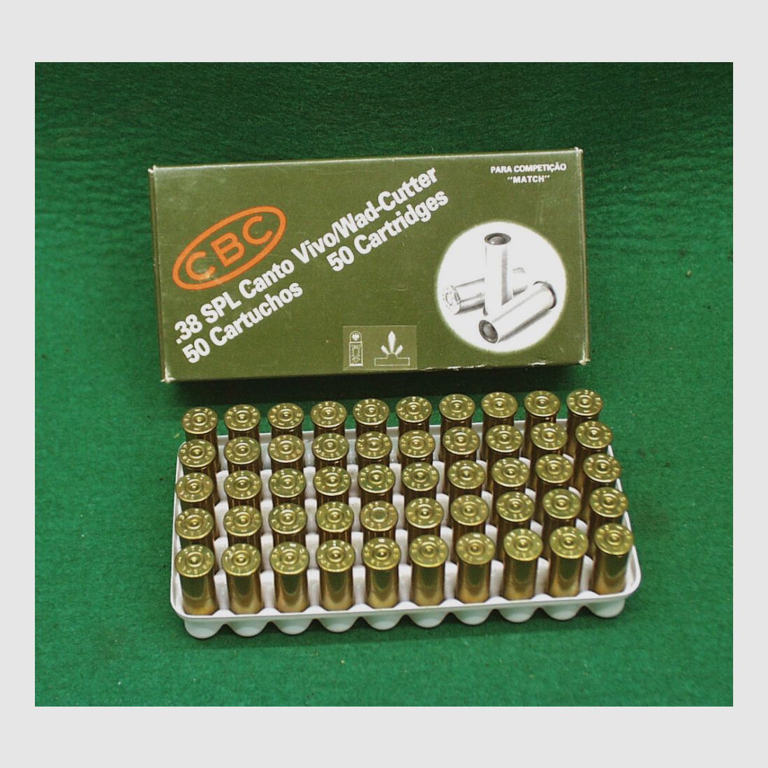 CBC Hülsen .38 Special, gebraucht