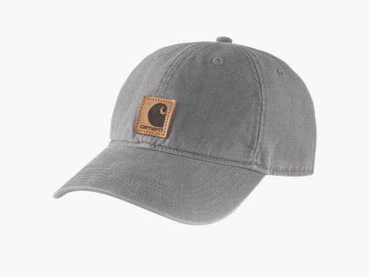 Carhartt Canvas Cap Men Asphalt