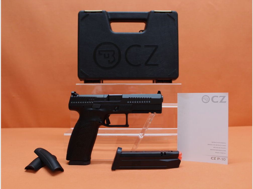 CZUB Ha.Pistol 9mm Luger CZUB CZ P-10F OR Optics Ready 114mm barrel/ for Red Dot Sight (9mm Para/9x19)