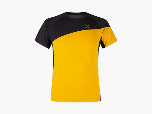 T-SHIRT – MONTURA – COLOR BLOCKING Senf