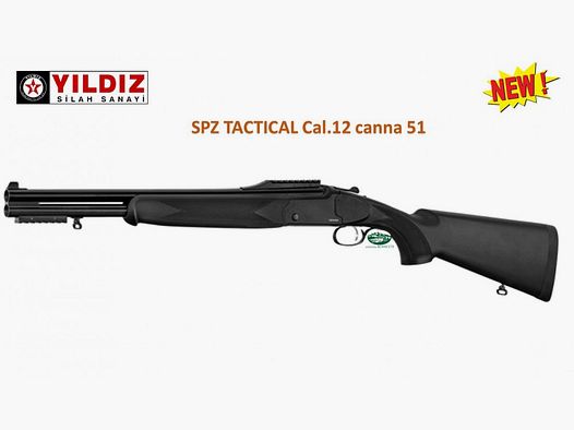 YILDIZ escopeta superpuesta SPZ TACTICAL SLUG cal. 12 cañón 51