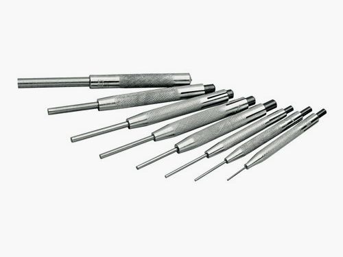 Splinttreiber Durchtreiber - Satz 8 teilig 0,9 - 5,9 mm Durchschläger Splintentreiber