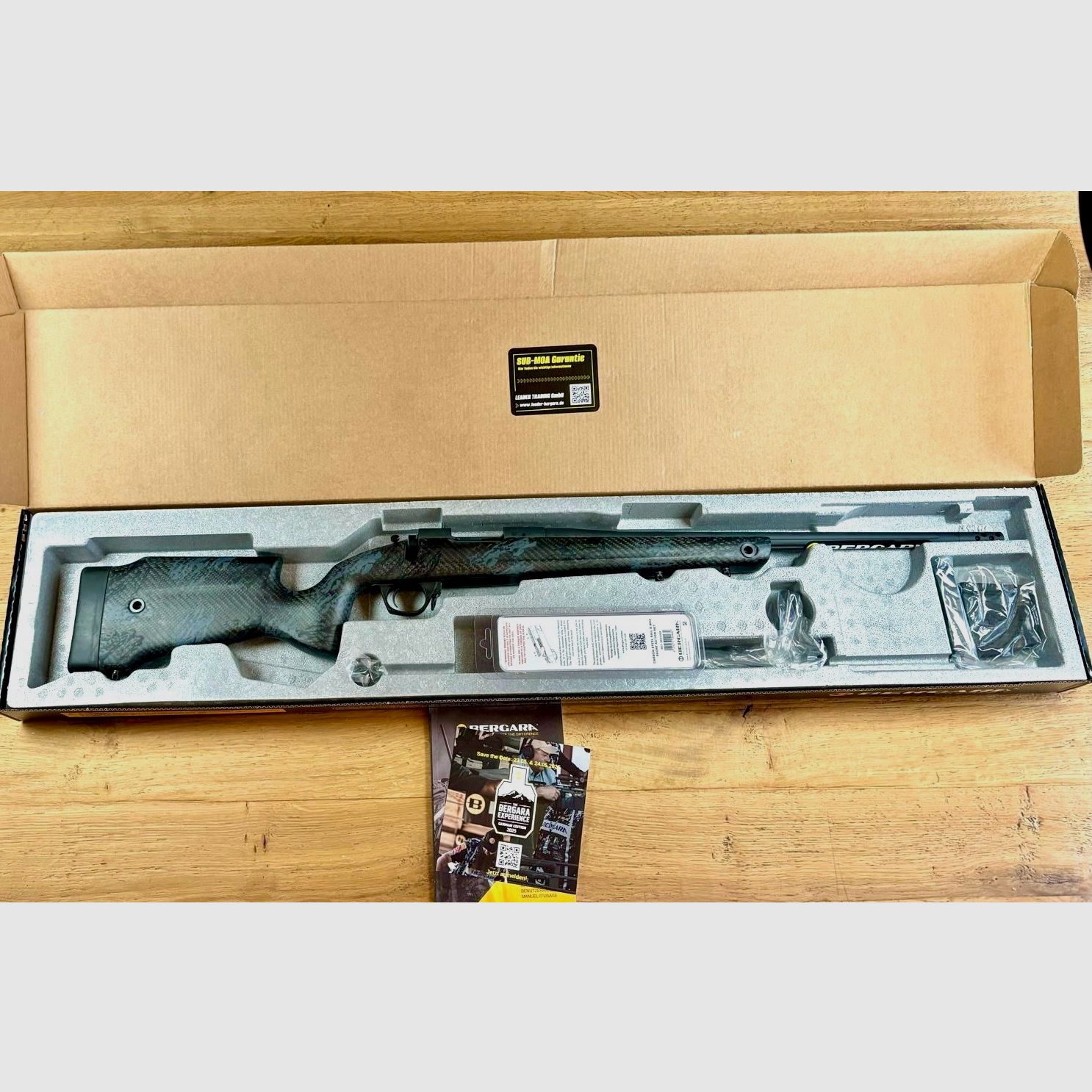 Bergara B14² CREST Carbon - Kal .308Win mit geflutetem Cerakote™ Sniper Grey Lauf