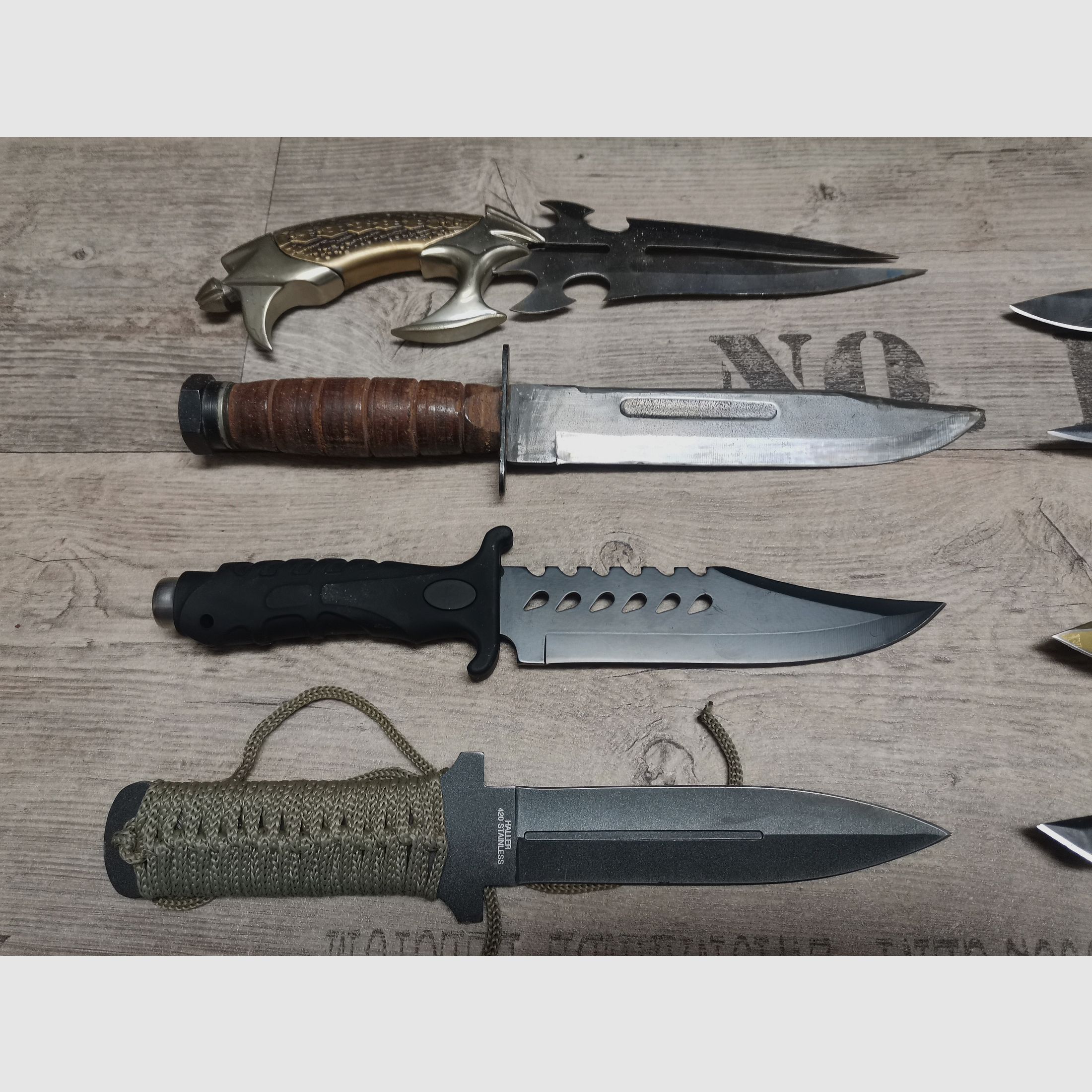 Messer Konvolut Böker Haller Walther Herbertz etc.  Einhandmesser Dolch Springmesser