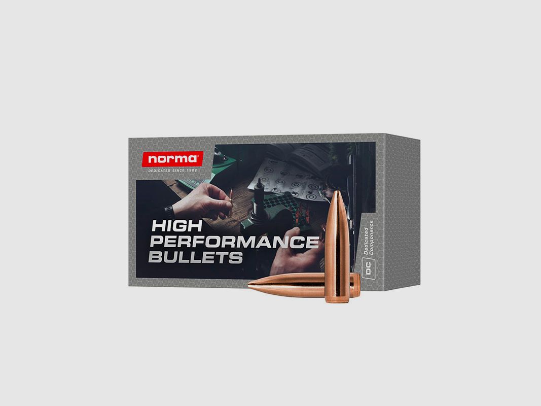 NORMA – BULLE – GTX HPBT MATCH 6.5mm (.264″) 100GR / 6.5G | 100PCS, image 1 of 2