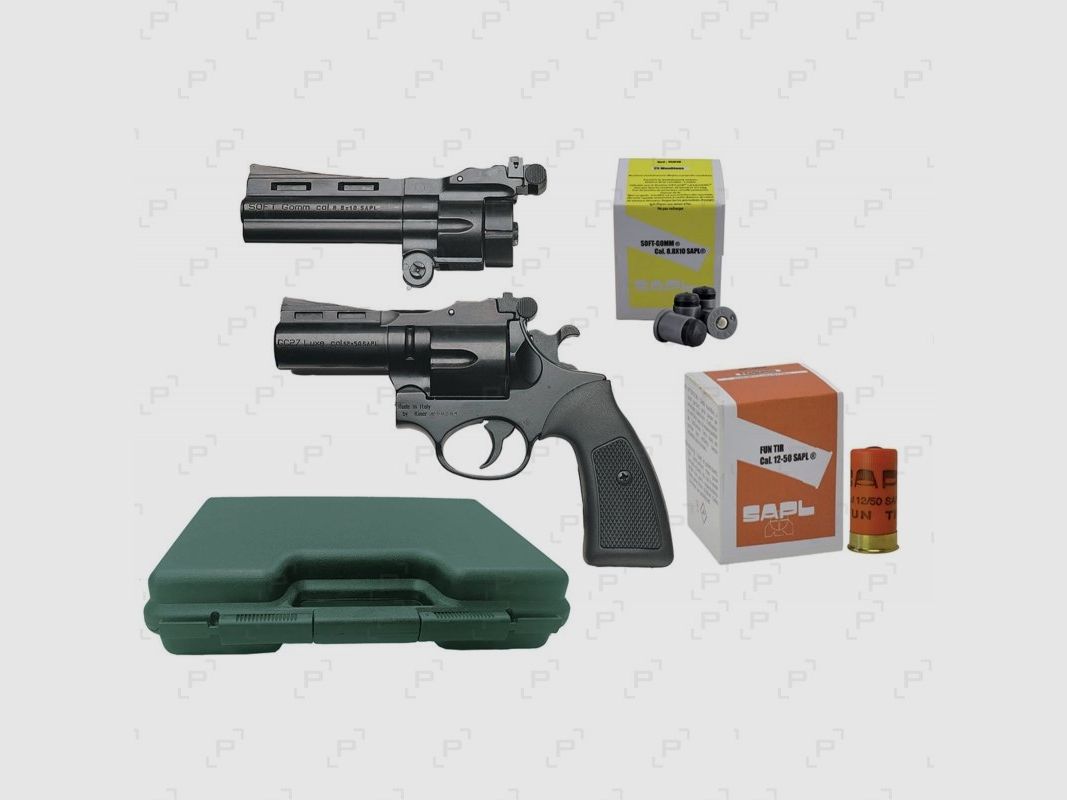 Pack Verteidigungsrevolver SAPL SOFT GOMM & GC27 LUXE, Bild 1 von 3