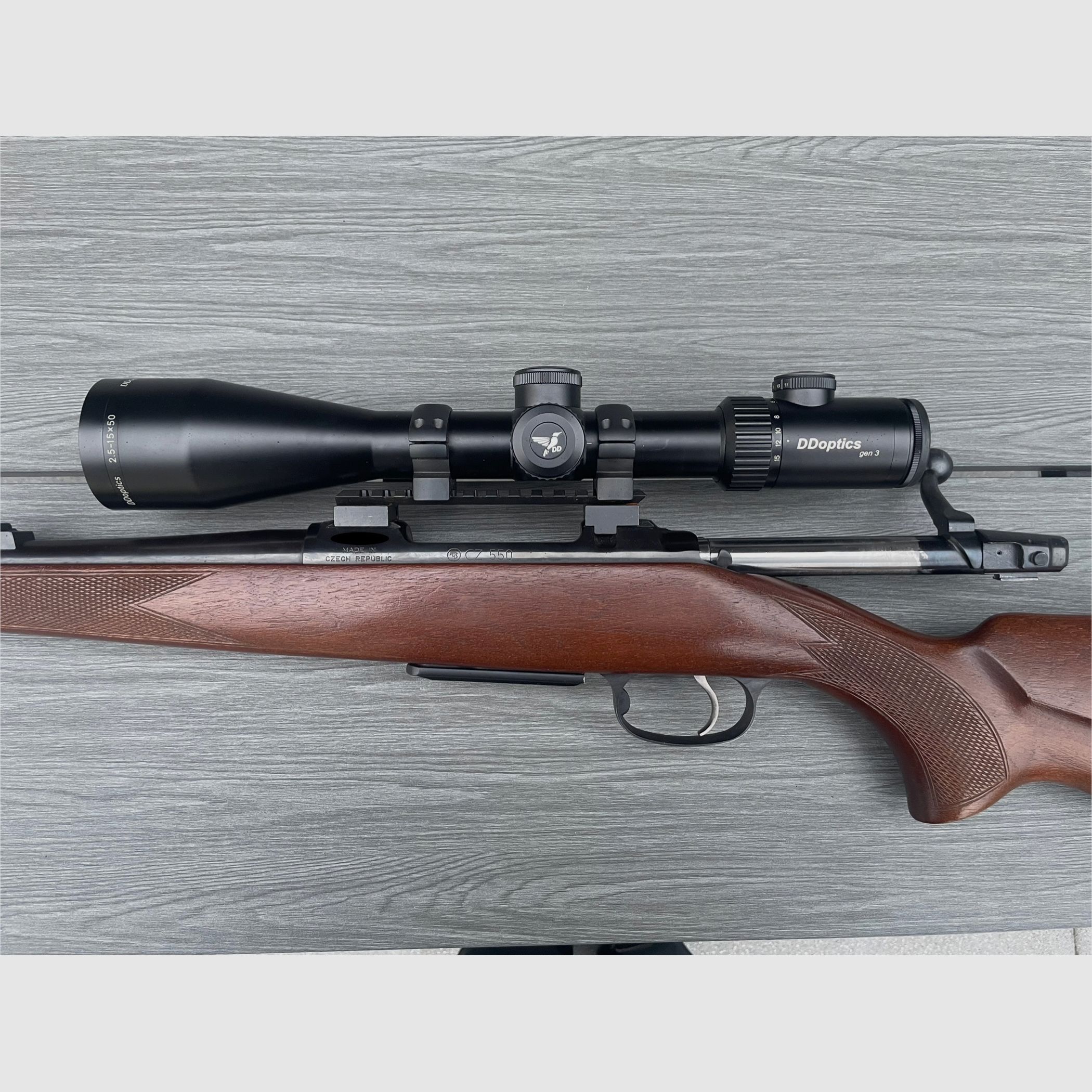 CZ 550 repeating rifle .308 Win with detachable magazine