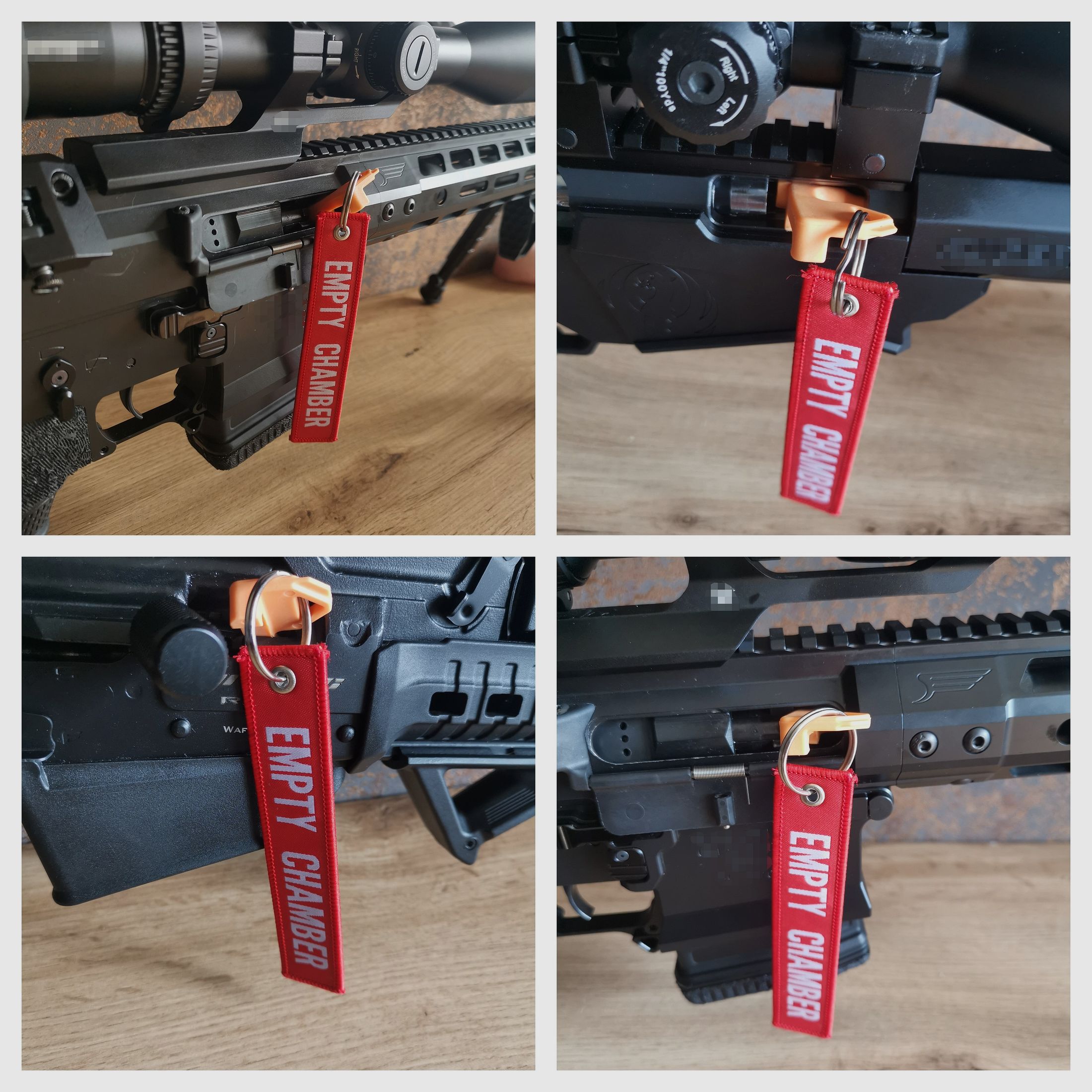 Sicherheits Fahne - Chamber Safety Flag - Sicherheitsfahne BDS IPSC Pistole und Gewehr 