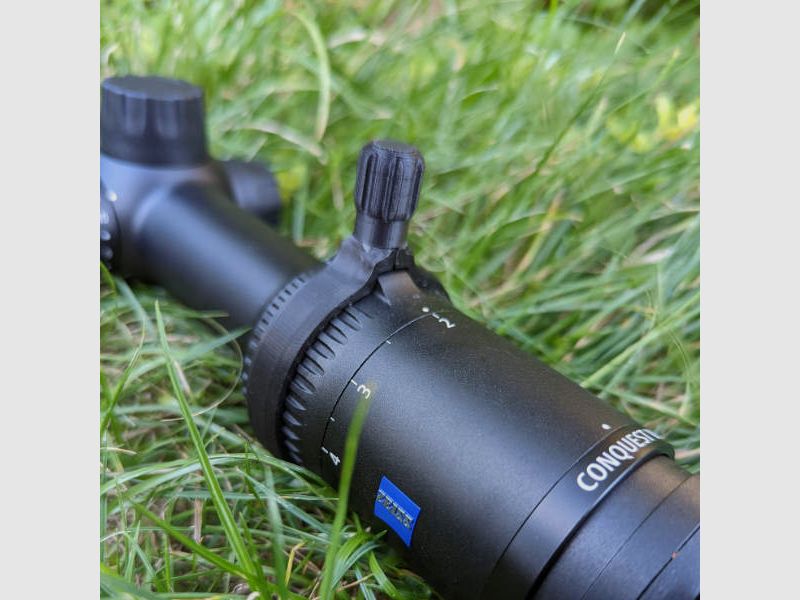 Para Zeiss Conquest V4: Palanca de ajuste rápido para la configuración de aumento