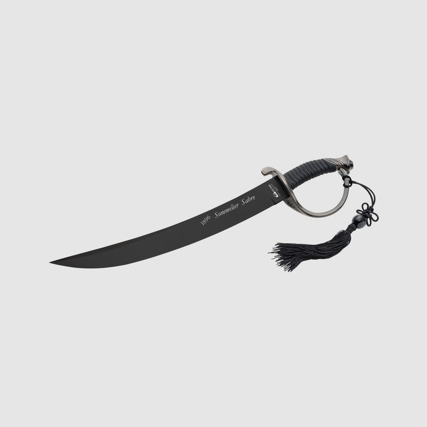 Due Cigni – sabre de sommelier 1896, lame noire, image 5 sur 5