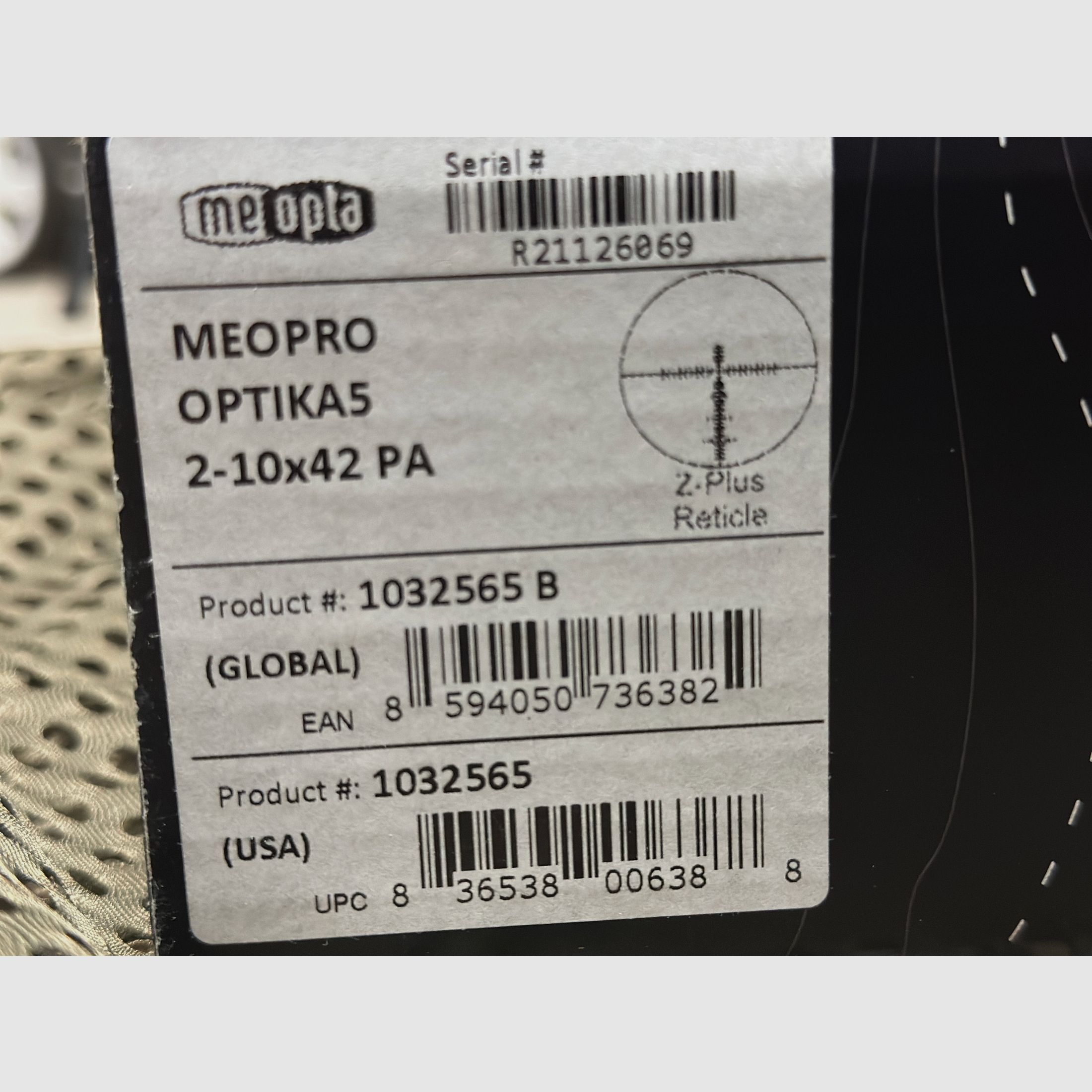 Meopta MeoPro Optika5 2-10x42 PA