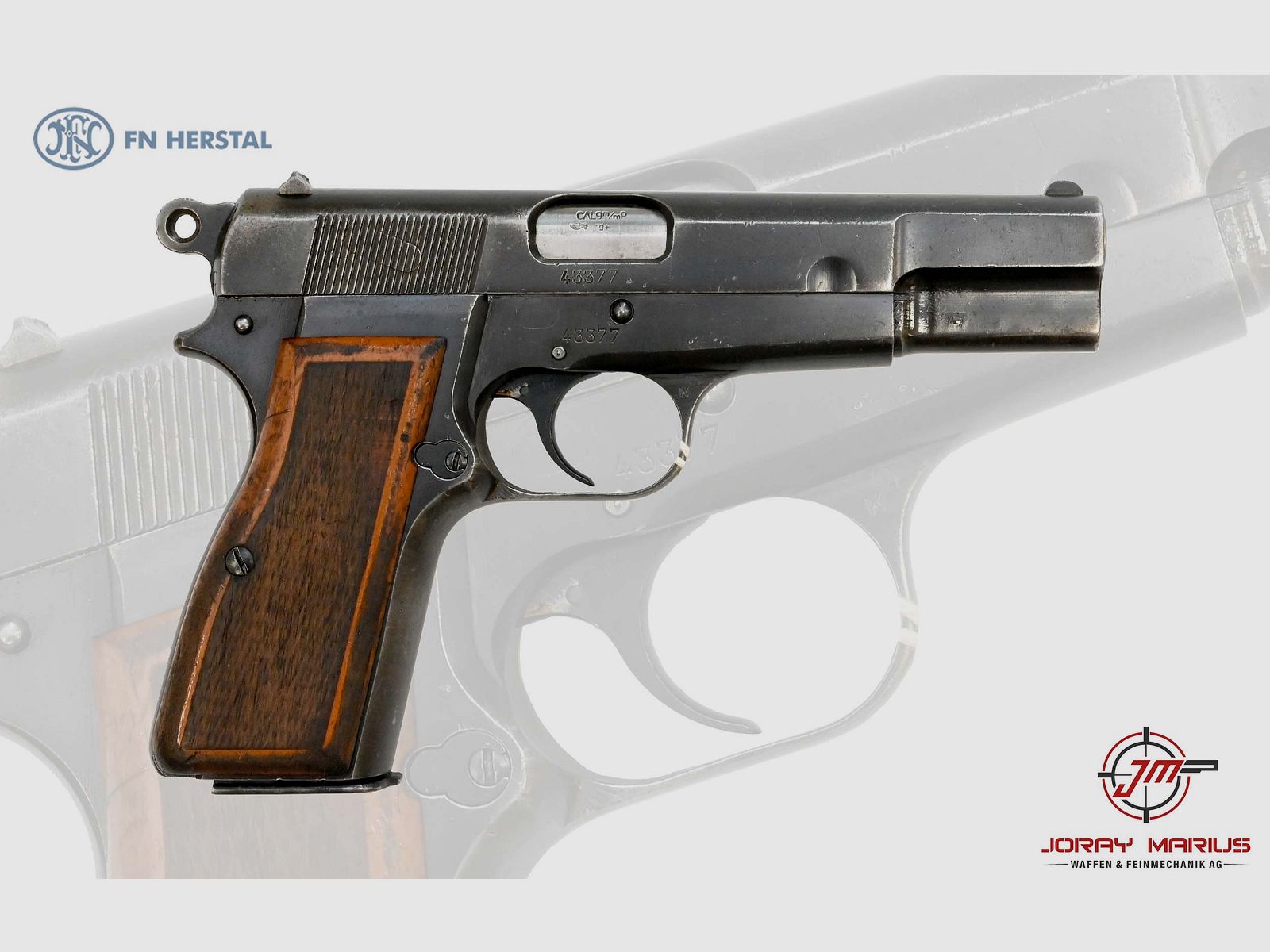 FN Hi Power HP35 Przedwojenny 9mm Para, zdjęcie 1 z 2