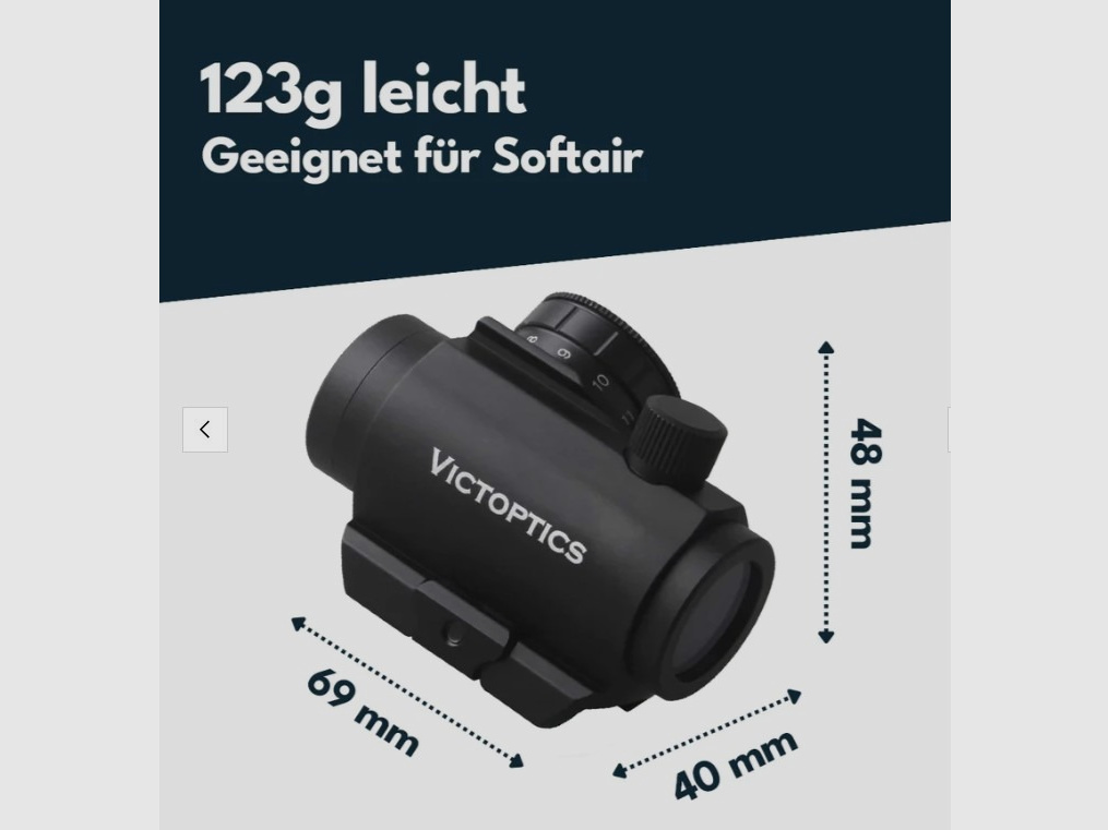 Victoptics RDSL17 T4 1x28 - Leuchtpunktvisier