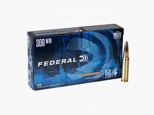 AMUNICJA KULOWA FEDERAL 308 WIN SP 150 GRS