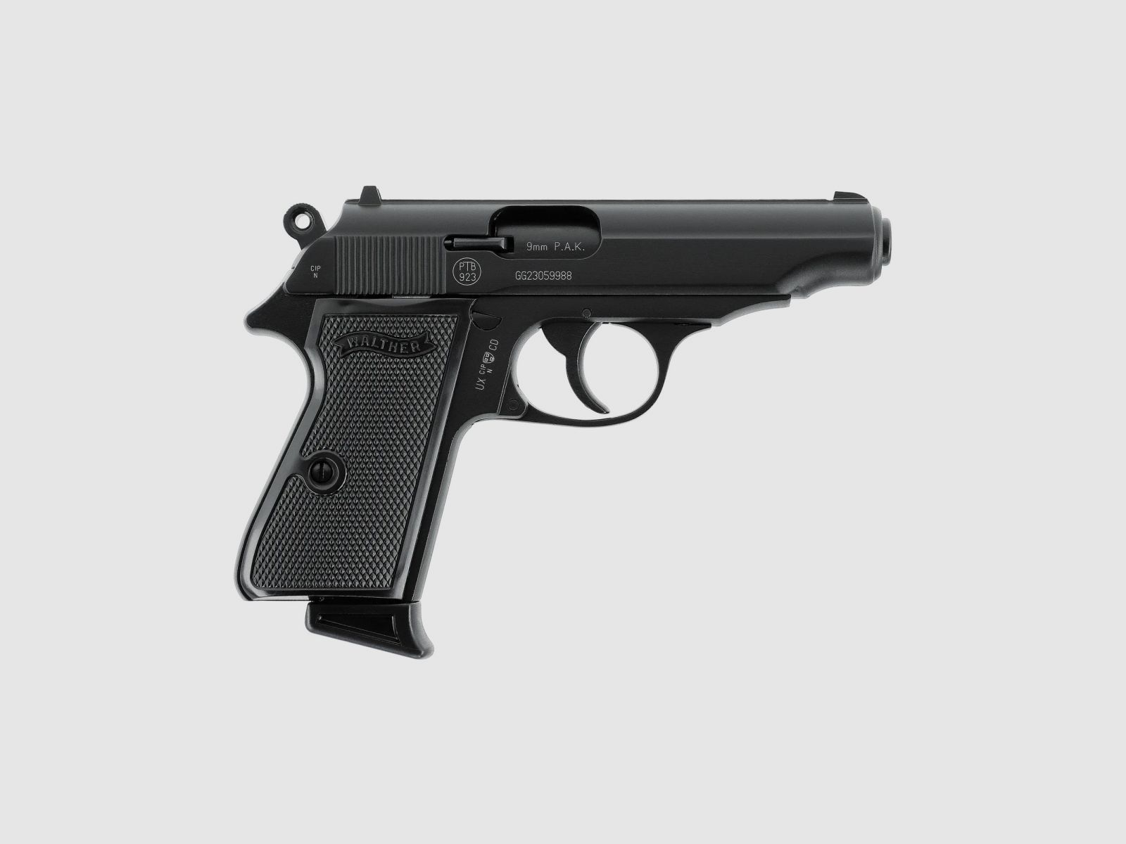 WALTHER PP Schreckschuss Pistole 9mm P.A.K