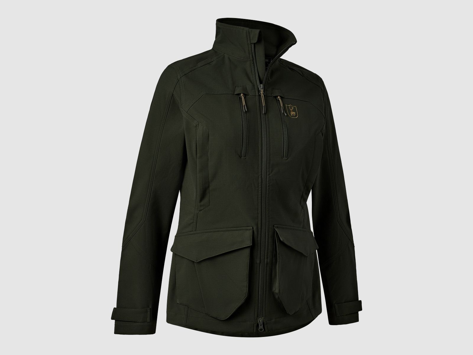 Lady Climate Jacke mit 37.5® Technology - Forest Ember – Kleidergröße Damen: 34