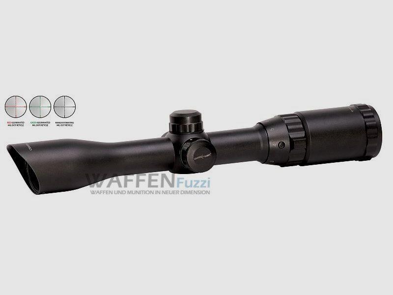 Center Point scope 2-7x32 RG waterproof and shockproof illuminated