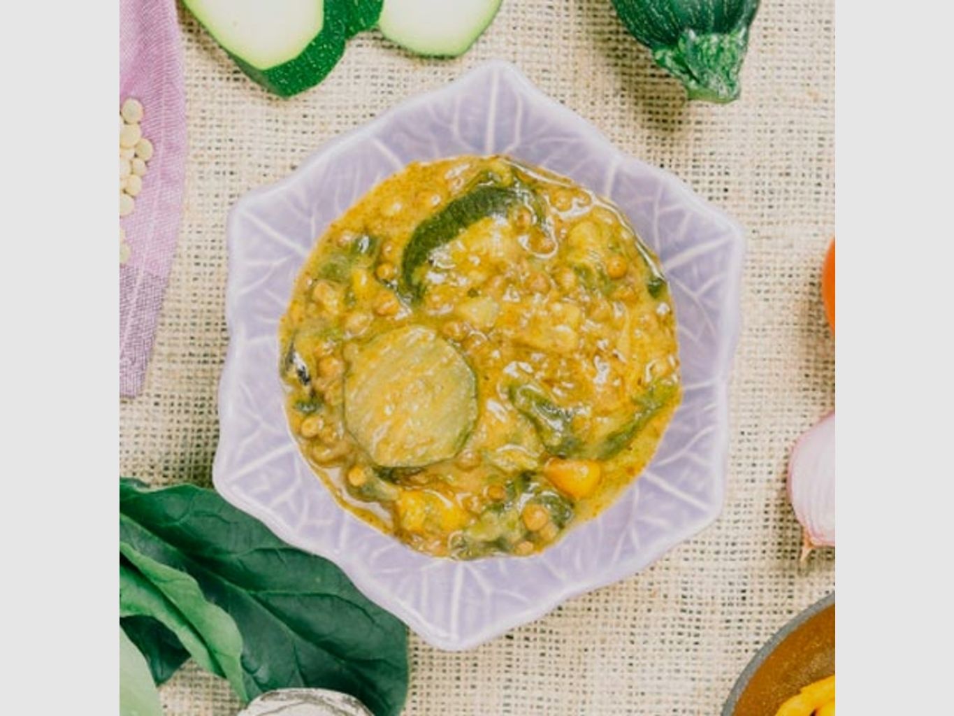 Wegańskie soczewice curry Forestia, zdjęcie 1 z 2