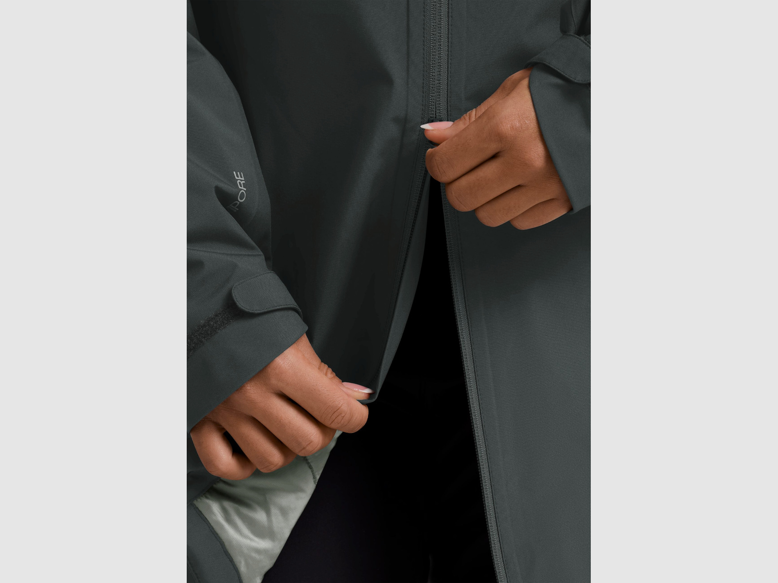 JACK WOLFSKIN Heidelstein Ins Jkt W Slate Green