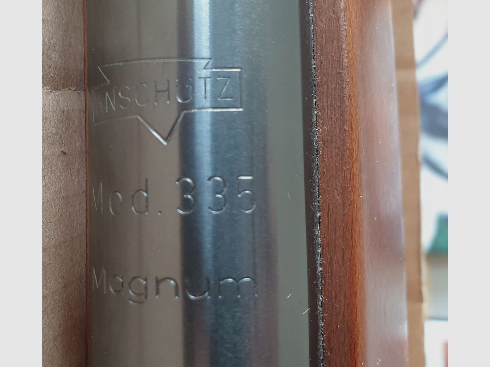 Luftgewehr Anschütz Model 335 Magnum 4,5mm (voll funktionsfähig, neuwertig), inkl. Verpackung und Munition 