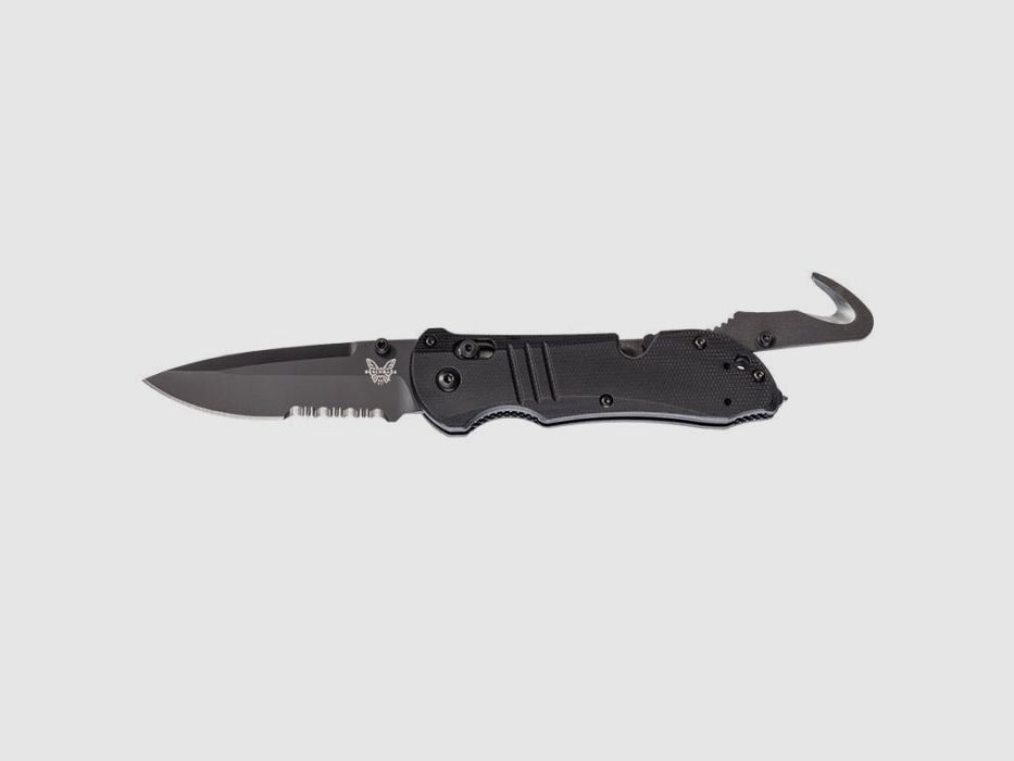 Benchmade Tactical Triage Black Mixte - Lemmet 89mm Default Tit