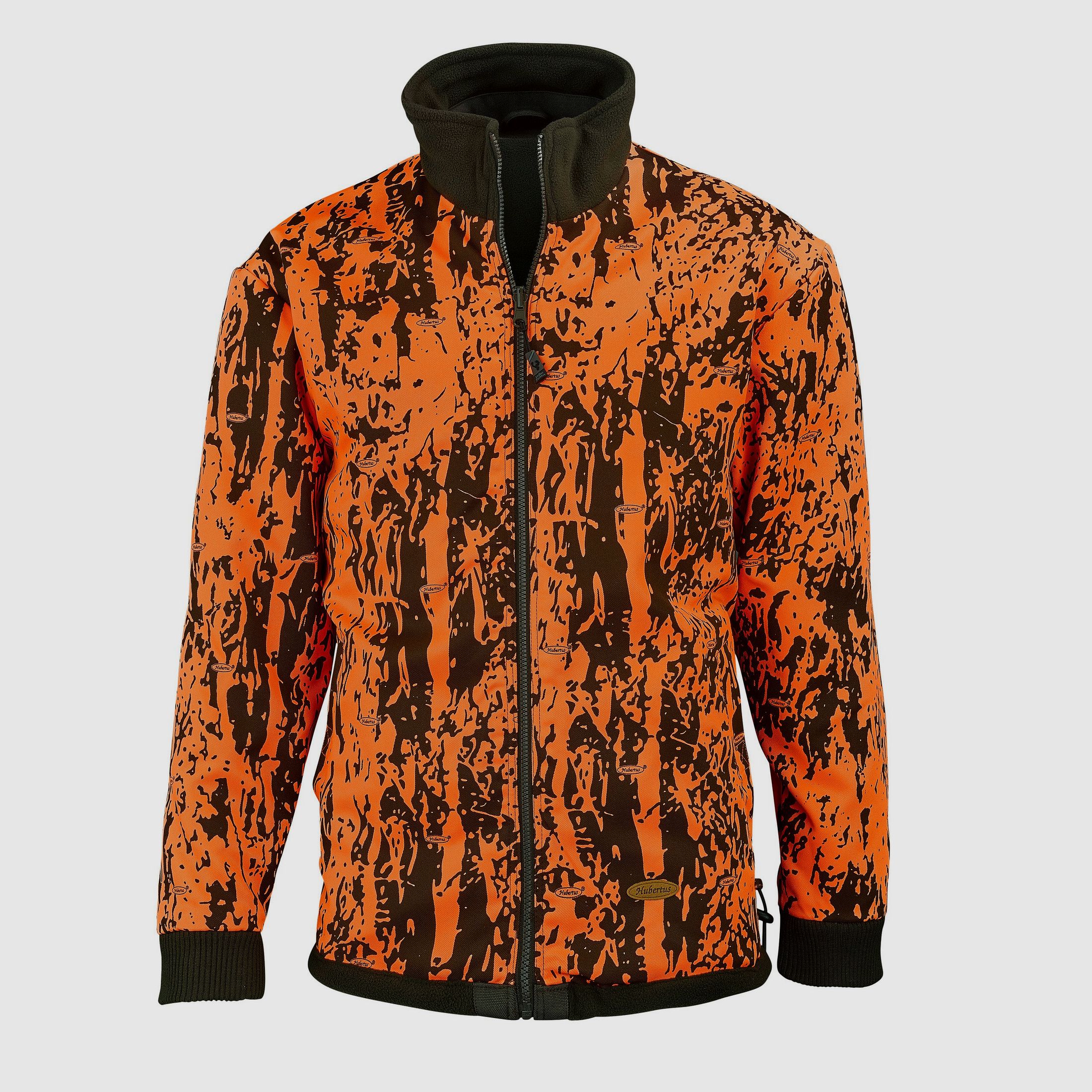 Hubertus Herren-Wende-Fleecejacke Drckjagd