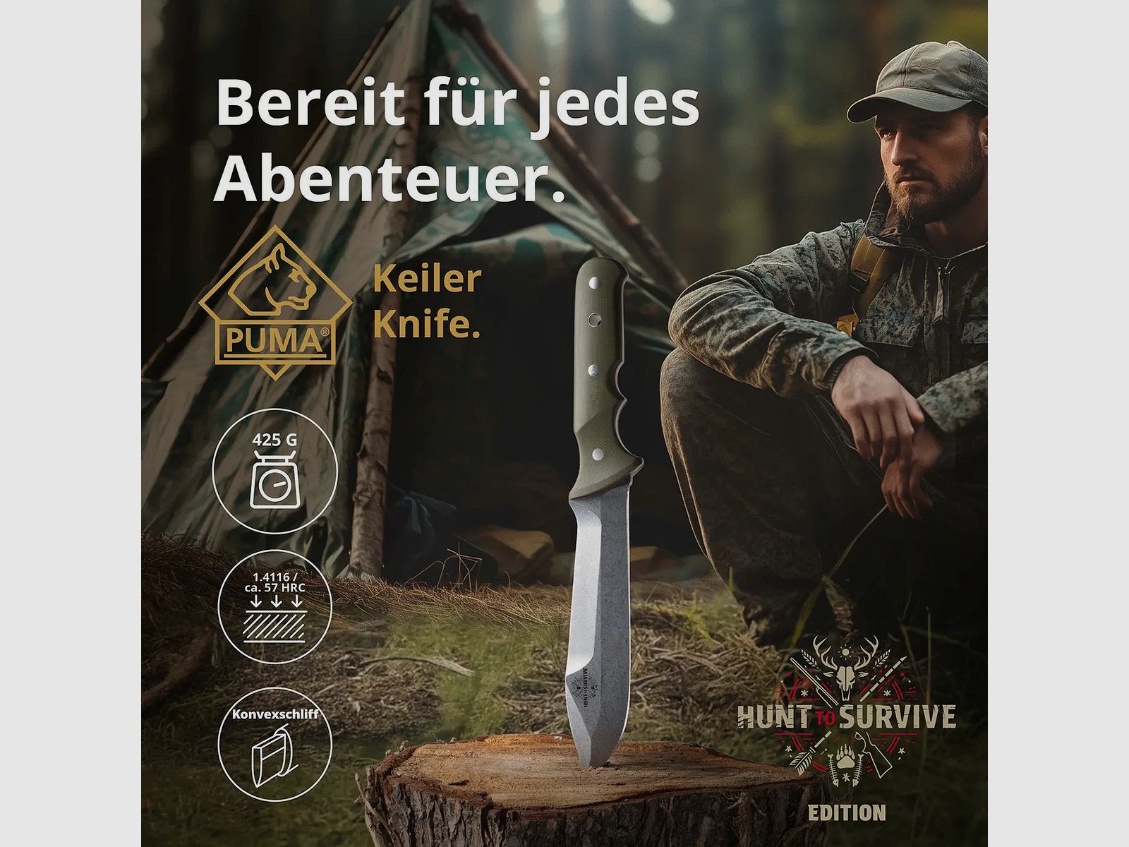 PUMA keiler "HUNT to SURVIVE" Edition