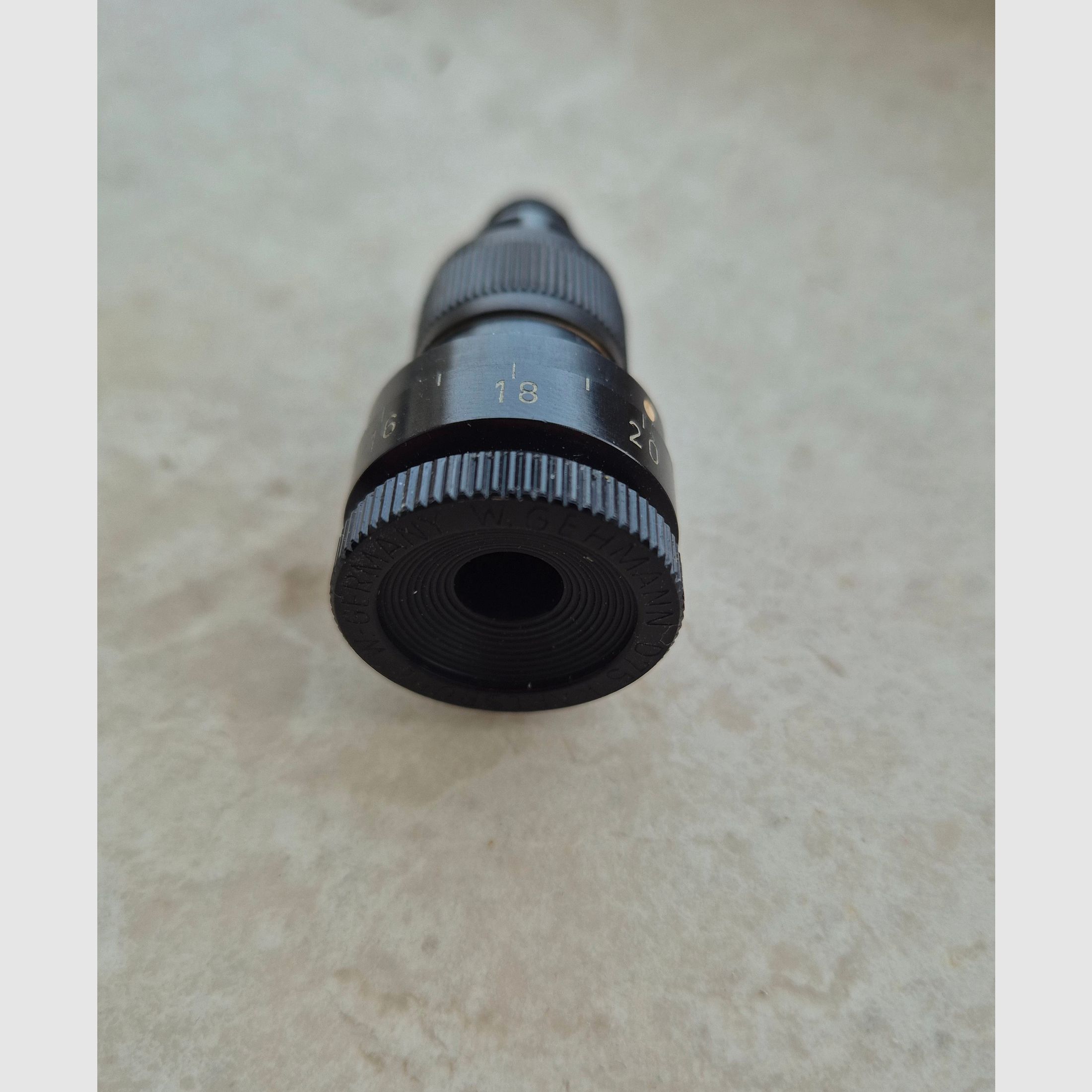 Gehmann verstellbare Iris mit Dioptrinverstellung