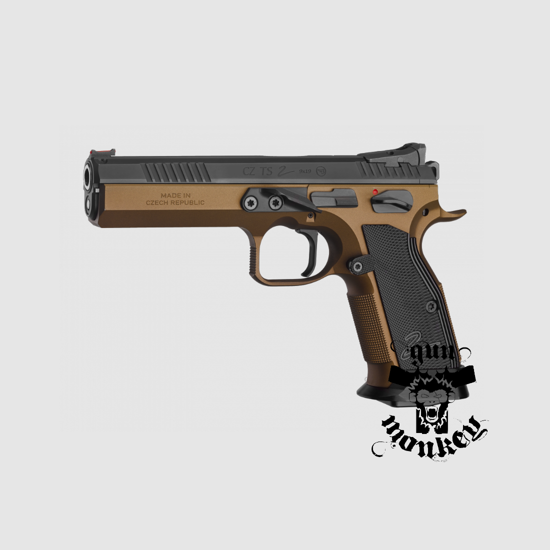 CZ Tactical Sport 2 Deep Bronze Pistol cal. 9x19mm, image 2 of 3