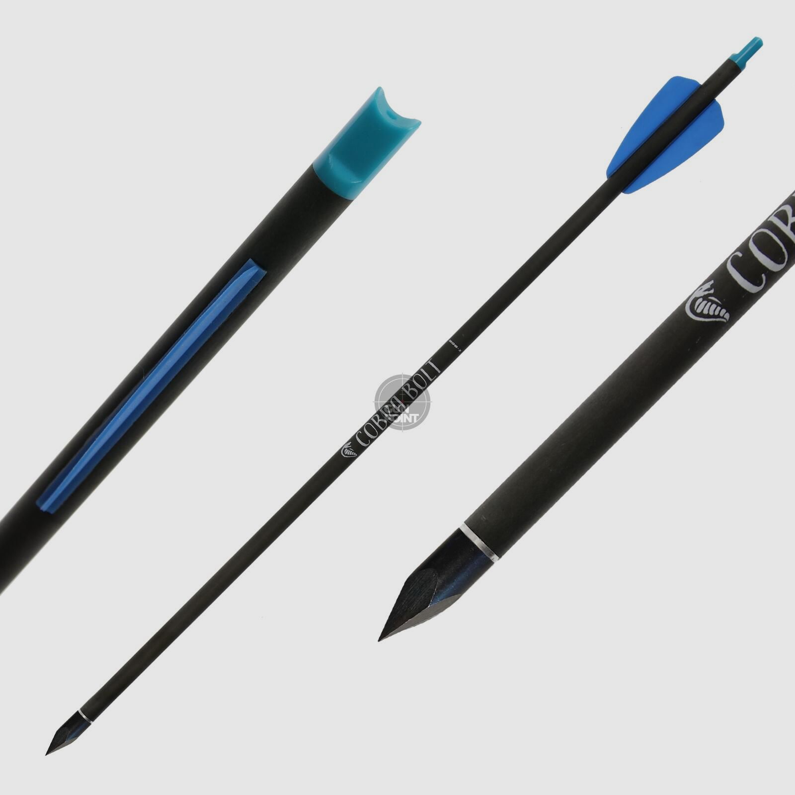 Carbonbolzen | X-BOW FMA Bodkin Bolzen fr Cobra System, Cobra R9 + R10 & Adder - 15 Zoll