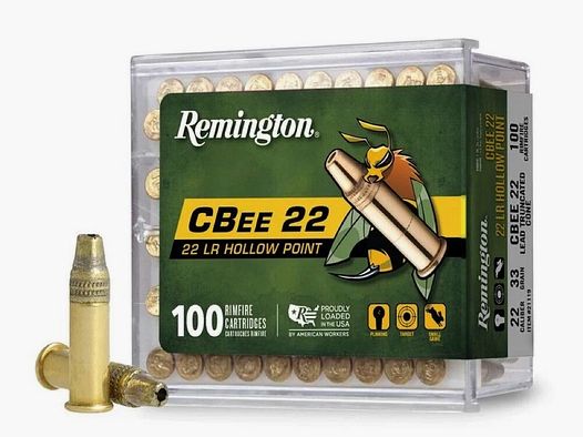 Remington C-Bee PTCHP 33grs 100St .22lr