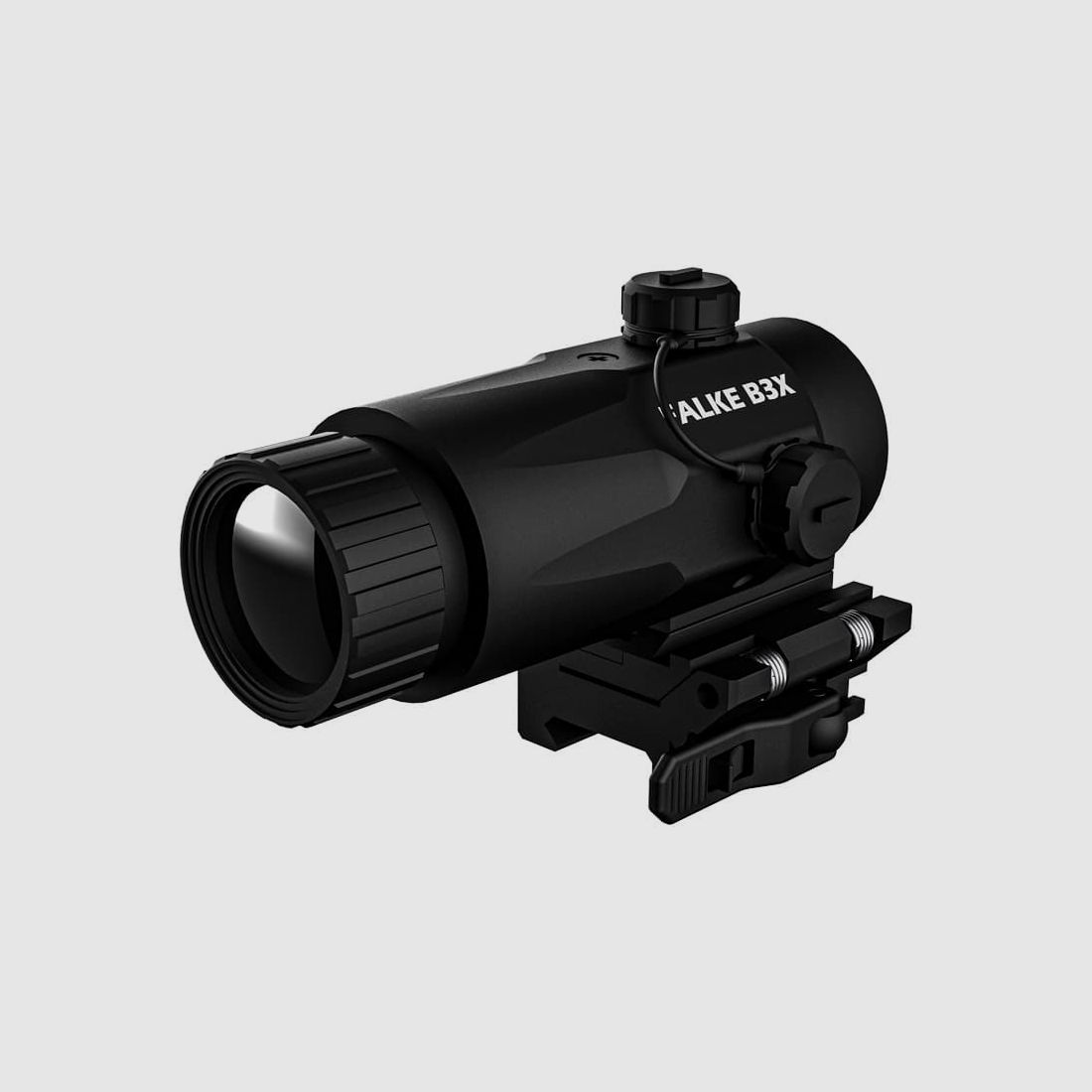 FALKE B3xLE mirino a punto rosso illuminato ingranditore booster 3x con attacco Picatinny, immagine 2 di 2
