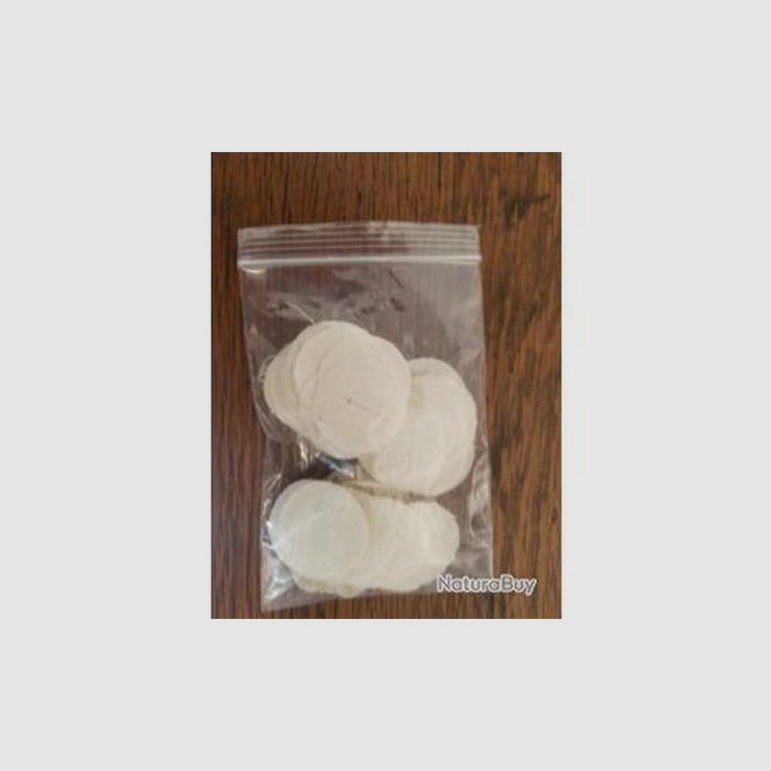 Runde Baumwoll-Pads Davide Pedersoli - Durchmesser 20 mm - Dicke 0,12 mm - Packung mit 100 für präzise Reinigung, Bild 4 von 5