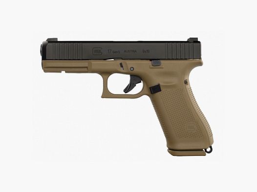 GLOCK Pistole 17 Gen 5 coyote Kal. 9mm Luger