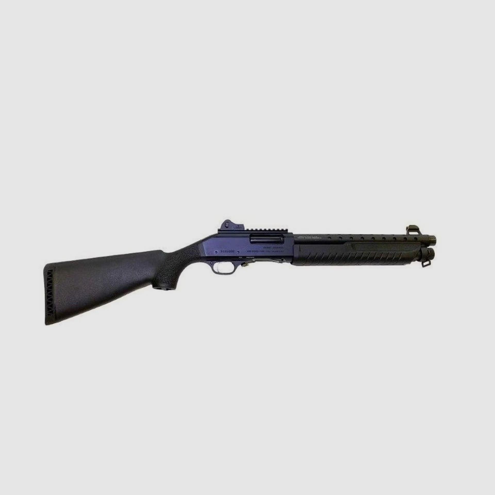 Fabarm Martial Ultrashort Kal. 12/76, 14″ Vorderschaft-Repetierer, „Swiss Edtion“ mit Tactical Schaft