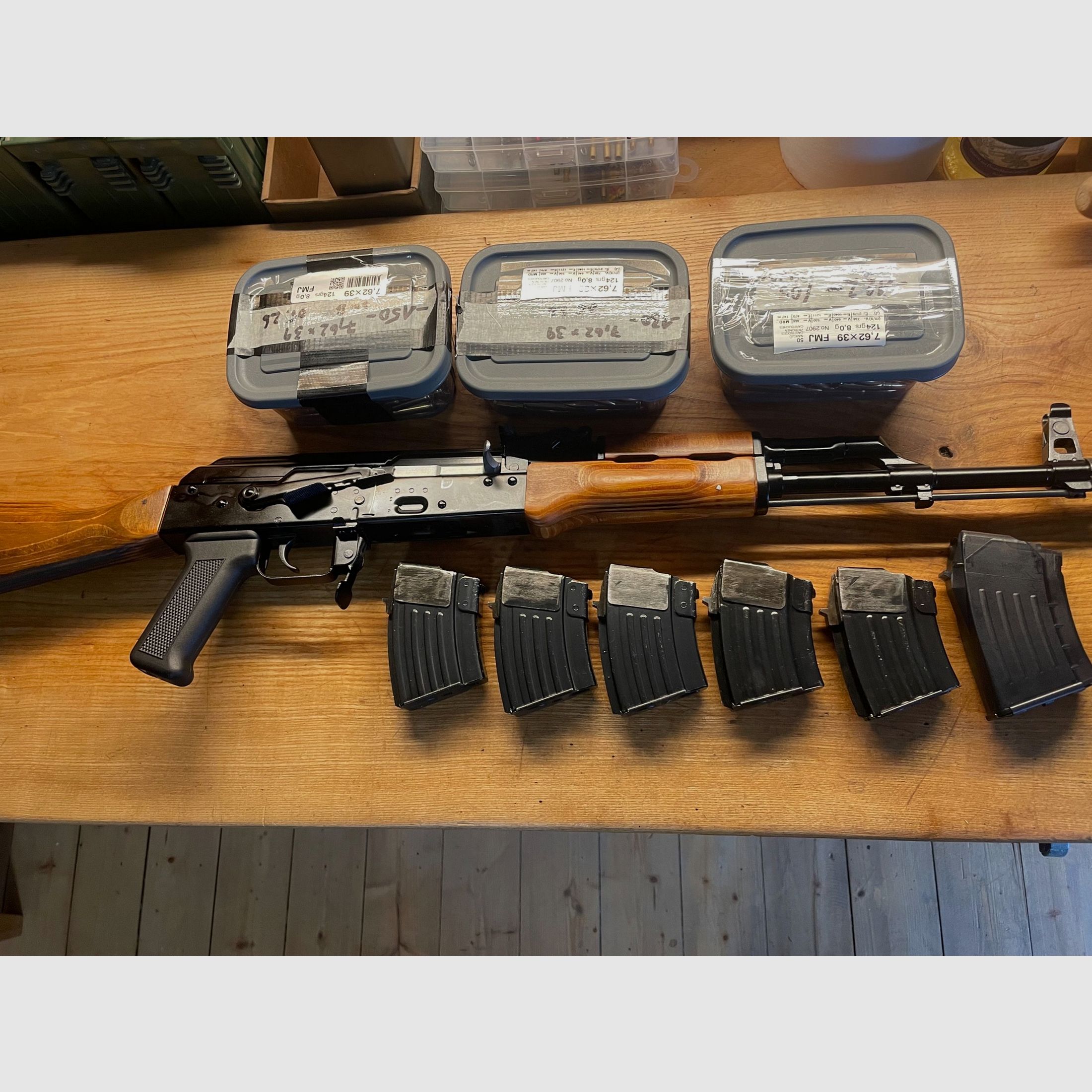 WBP Jack Holz in 7,62x39 TOP inkl. einiges an Zubehoer, Schussbelastung nur 148 Schuss !!, Bild 6 von 15