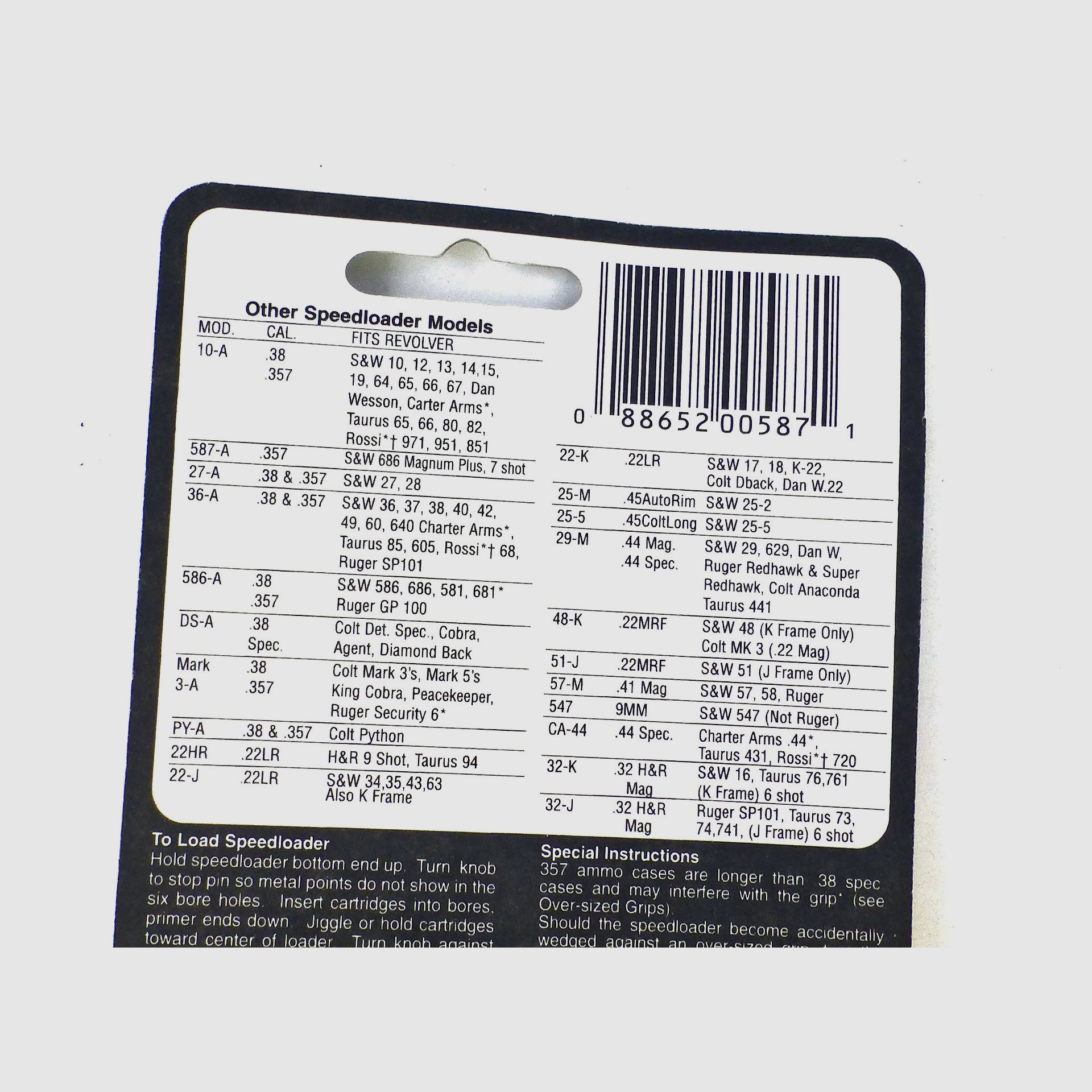 HKS speedloader pour revolvers S&W 686plus (7 coups), dès 14.-, image 2 sur 2