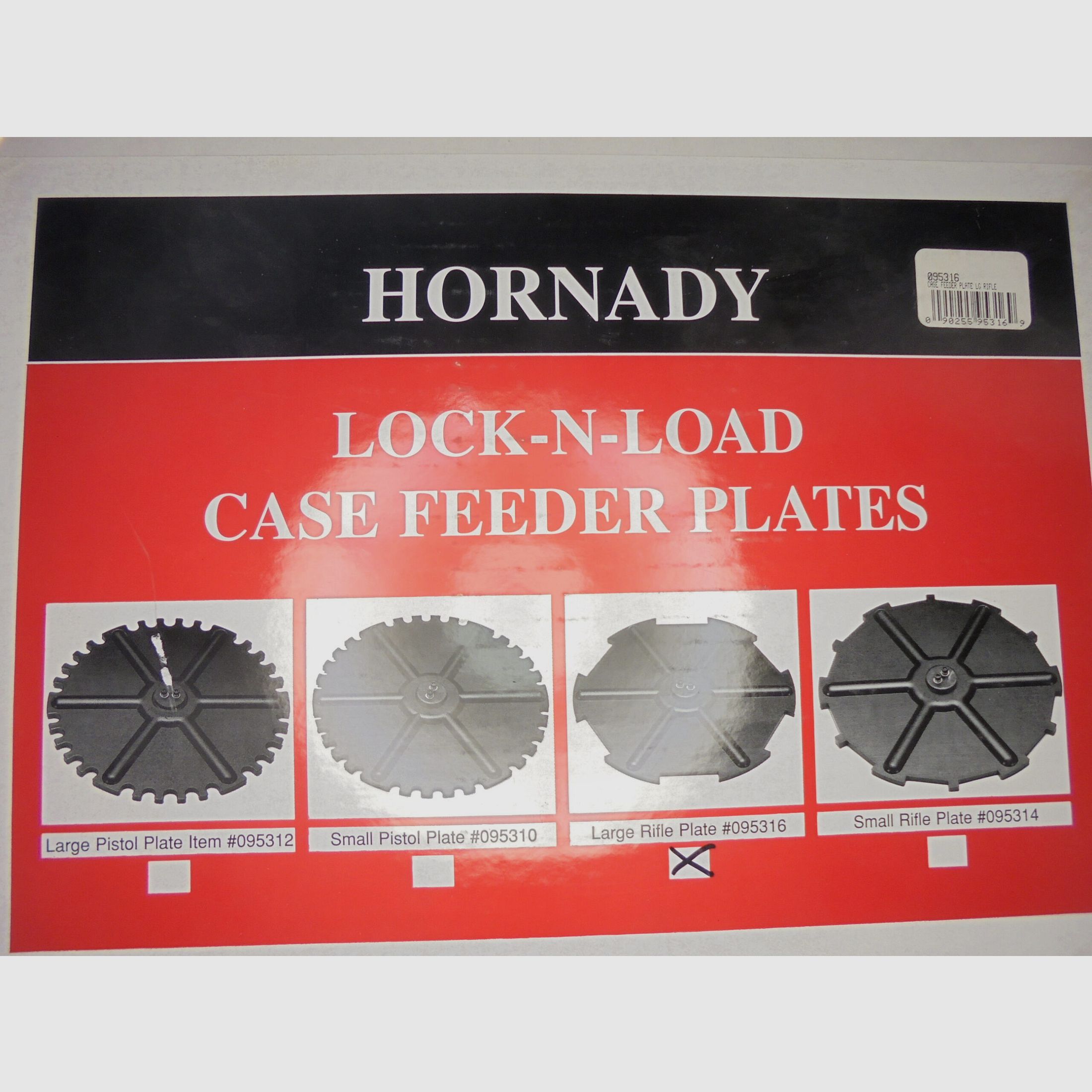 Verteilerplatte für große Gewehrhülsen Hornady, Bild 4 von 5
